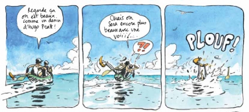 va'a,une saison aux tuamotu,flao,troub's,futuropolis,voyage,polynésie,pacifique,traditions,pirogue,voile,îles,610,112014
