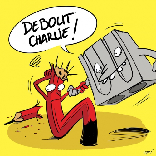 charlie hebdo,hommage,7 janvier