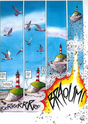 Le voyage improbable, Turf, Delcourt, 7/10,aventure, humour, science-fiction, 10/2014