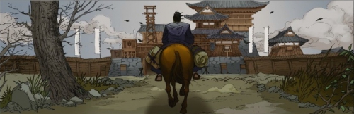 l'ombre des shinobis,premier rouleau,sylvain runberg,zhifeng xu,japon médiéval,aventures,fantastique