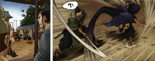 l'ombre des shinobis,premier rouleau,sylvain runberg,zhifeng xu,japon médiéval,aventures,fantastique