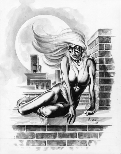 pin up,femme,sexy,joe jusko,comics,vampirella