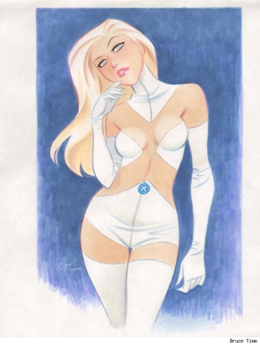 bruce timm,pin up,femme,sexy
