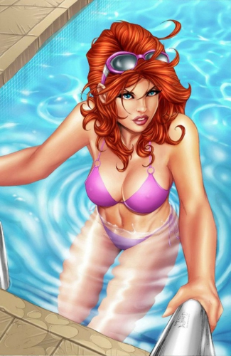 pin up,femme,sexy,Mike de Balfo