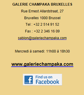 Exposition, Lapone, Champaka, Bruxelles, 03/2015.