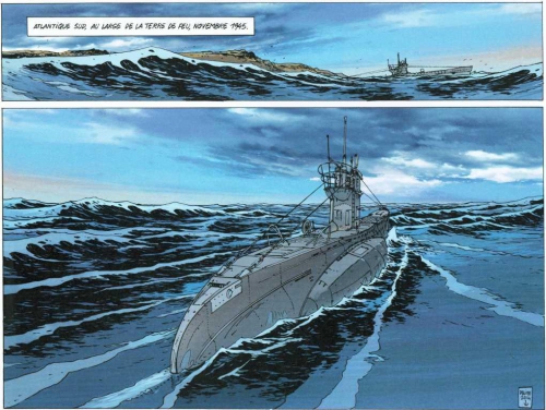 U-boot, Delitte, Glénat, 8/10, histoire, thriller,anticipation, marine, 03/2015.