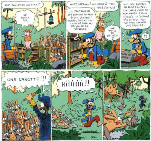 L'île carrément perdue, Cromheecke, Sti, Kramiek, 8/10, humour, 04/2015.