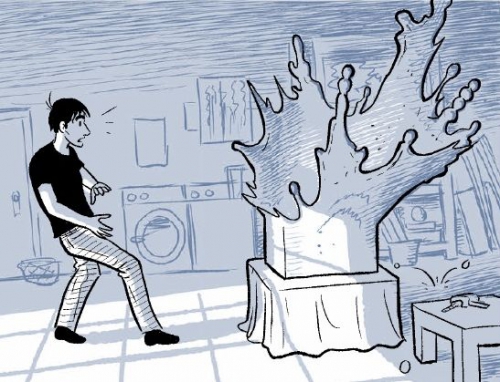 le sculpteur,scott mccloud,rue de sèvres,art,chronique sociale,fantastique,910,042015