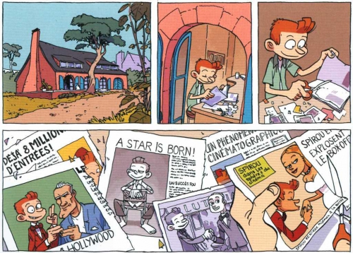 Spirou, la grosse tête, Tehem, Makyo, Toldac, Dupuis, 7/10, aventure, humour, 03/2015