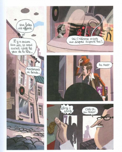 Soucoupes, Obion, le Gouëfflec, Glénat, 8/10, roman graphique, uchronie, extra-terrestre, humour, 04/2015