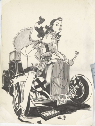 jan meininghaus,pin up,femme,sexy