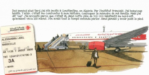 Petit-fils d'Algérie, Alessandra, Casterman, 9/10, voyage, Histoire, famille, algérie, racines, 04/2015