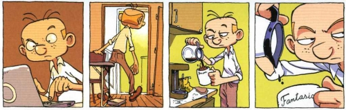 Spirou, la grosse tête, Tehem, Makyo, Toldac, Dupuis, 7/10, aventure, humour, 03/2015