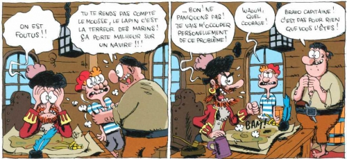 L'île carrément perdue, Cromheecke, Sti, Kramiek, 8/10, humour, 04/2015.