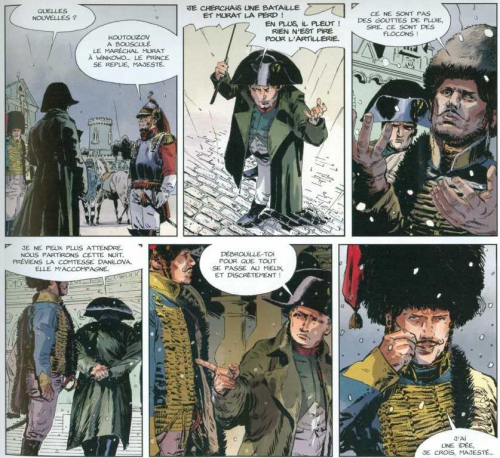 La nuit de l'empereur, les Vieilles Moustaches, Delaporte, Ordas, Grand Angle, 6/10, Histoire, aventure, Napoléon, Russie, 04/2015
