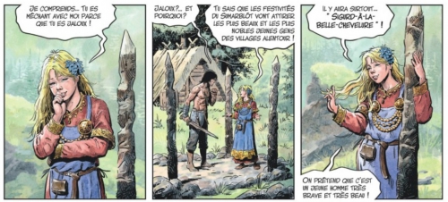 les mondes de thorgal,la jeunesse de thorgal,runa,lombard,yann,surzhenko,042015,45,aaricia,sumarblôt,skjaldmö