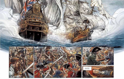 surcouf,roi des corsaires,delalande,erick surcouf,michel,glénat,histoire,marine,pirates,corsaires,st malo,royal navy,bataille navale,052015,710