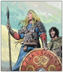 les mondes de thorgal,la jeunesse de thorgal,runa,lombard,yann,surzhenko,042015,45,aaricia,sumarblôt,skjaldmö