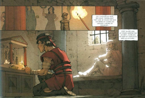 Gloria victis, Guerrero, Fernandez, Le Lombard, 7/10, Histoire, antiquité, jeux du cirque, courses de chars, 04/2015