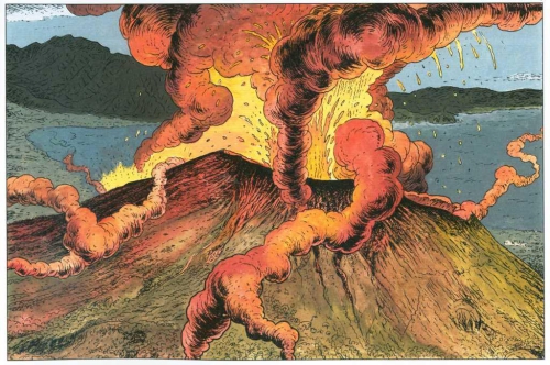 Vasco, La cité ensevelie, Chaillet, Rousseau, Le lombard, 7/10, Aventures, Histoire, Moyen-Age, Vésuve, 03/2015