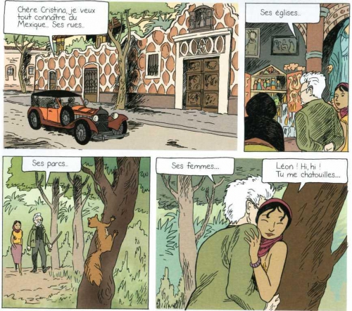 Frida Kahlo, Balthazar, Cornette,n Delcourt, 7/10, Histoire, biographie, kahlo, Trotski, rivera, peinture, 02/2015