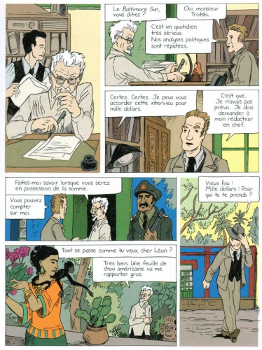 Frida Kahlo, Balthazar, Cornette,n Delcourt, 7/10, Histoire, biographie, kahlo, Trotski, rivera, peinture, 02/2015