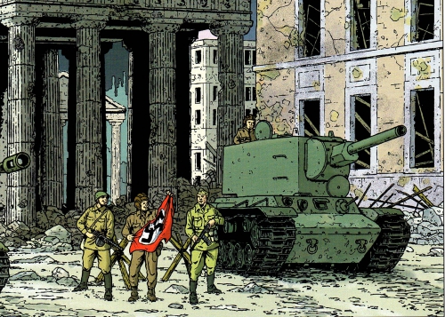casterman,la chute du reich,les reportages de lefranc