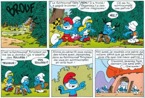 L'univers des Schtroumpfs, Peyo, Studio Peyo, Le Lombard,8/10, sport, humour, 07/2015