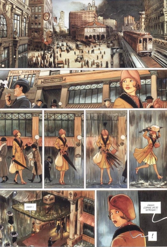 Broadway, Une rue en Amérique, tome 2, Djief, Soleil, quadrants, historique