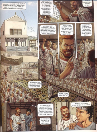 Roma, Vaincre ou mourir, Erbetta, Convard, Chaillet, Adam, Boisserie, Glénat, Péplum, 23 septembre 2015