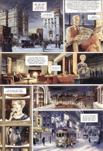 Broadway, Une rue en Amérique, tome 2, Djief, Soleil, quadrants, historique