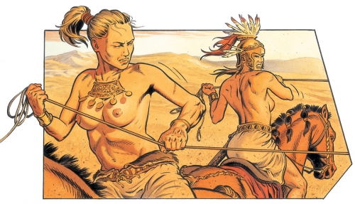 Reconquetes, le sang des scythes, lelombard, Runberg, miville-deschenes, heroic fantasy