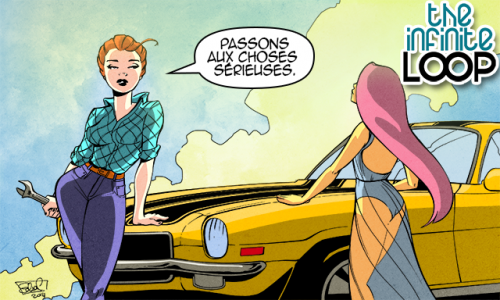 The infinite loop, pierrick colinet,elsa charretier,glénat,tolérance, homosexualité,
