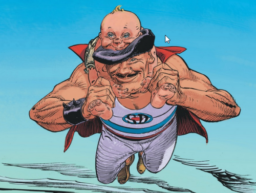 superdupont, renaissance, dargaud, boucq, gotlib, belkrouf, himour, superhéros