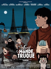 histoire d'un monde truqué,tardi,legrand,casterman,avril et le monde truqué,cinéma,dessin animé,uchronie,paris,610:102015