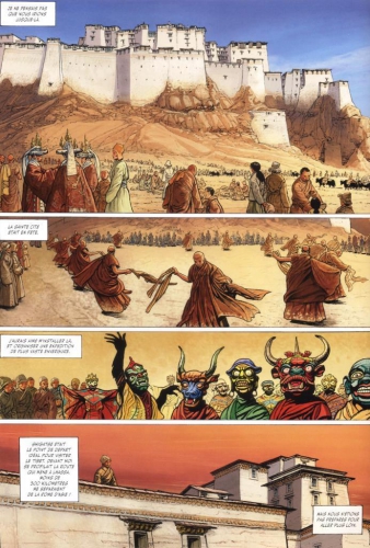 alexandra david-néel,les chemins de lhassa,perissin,pavlovic,clot,glénat,explora,02 mars,aventure historique