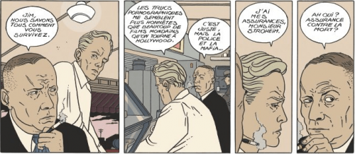 Noël Simsolo, Dominique Hé, Pornhollywood, polar noir, glénat