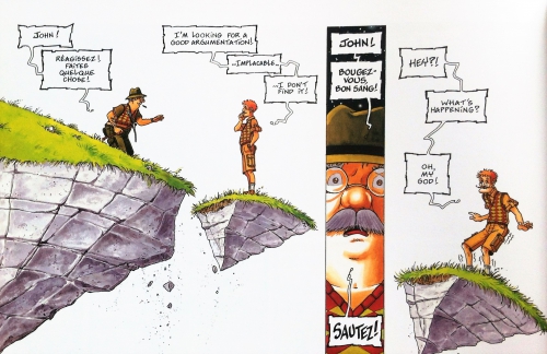 le voyage improbable,turf,delcourt,humour,fantastique,8.510,022016