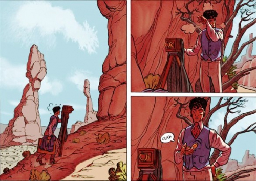 L'odeur des garçons affamés, Loo hui Phang, Peeters, Casterman, 30 mars 2016, western fantastique