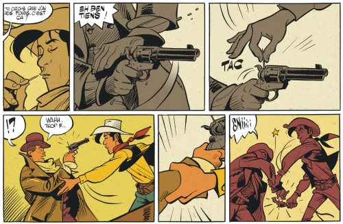 l'homme qui tua lucky luke,bonhomme,morris,hommahe,lucky comics,dargaud,western,910,042016