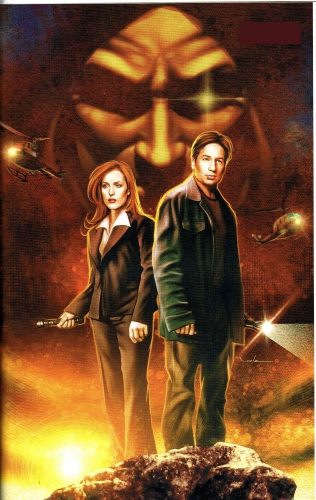 the x-files,glénat comics,michael walsh,joe harris,extra terrestres