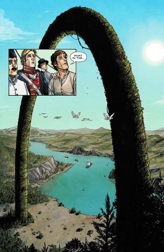 manifest destiny,tome 1,la faune et la flore,dinguess,roberts,delcourt,contrebande,15 juin 2016,western,fantastique,horreur