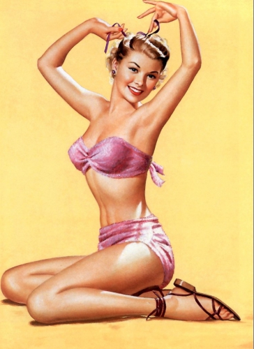 pin up,girls,dessous chics,dessous choc
