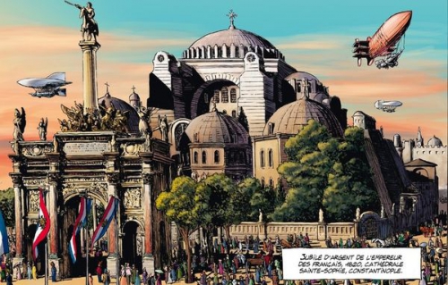 empire,tome 4,jean-pierre pécau,desko,igor kordey,delcourt,uchronie,steam punk,aventures