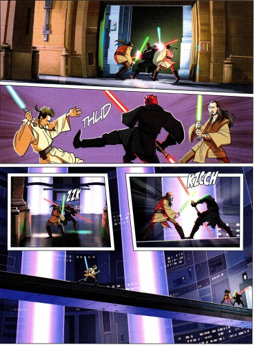 star wars,obi-wan kenobi,anakin skywalker,dark maul,delcourt comics