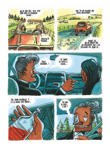 Sortie de route, tronchet, conte, fantastique, humour, poésie, glenat