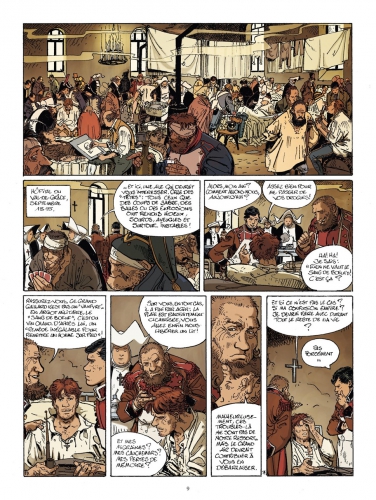 Le Vétéran ; Glénat ; Franck Giroud ; Gilles Mezzomo ; Histoire ; Napoléon ; Martin Guerre ; Amnésie ; schizophrénie