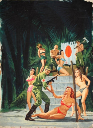 pin up,pulp magazine,basil gogos,filles enchaînées,camps nazis,bruce minney,john duillo,will hulsey,norm eastman,peter pulp,walter popp