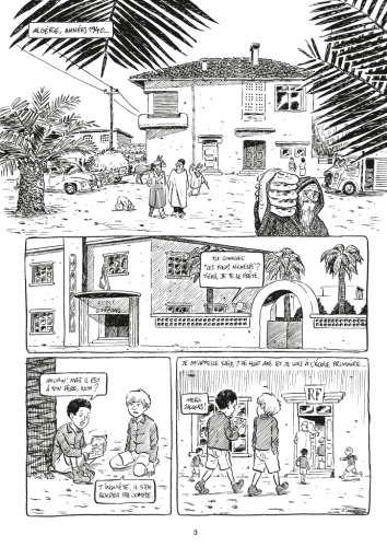 La prof et l'arabe, Pierre Maurel, Dominique Laroche, Chronique sociale, La Gauche, Algérie, Guerre d'Algérie, immigration, casterman