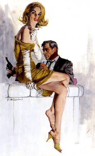 robert mcguinnis,pulp magazine,james bond,affiches,movie posters